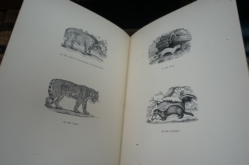 Bewick, Thomas - Wood Engravings of Thomas Bewick… Selected, with a Biographical Introduction, by Reynolds Stone, limited edition being number 287 of 1000 copies signed by Reynolds Stone, numerous illustrations, original